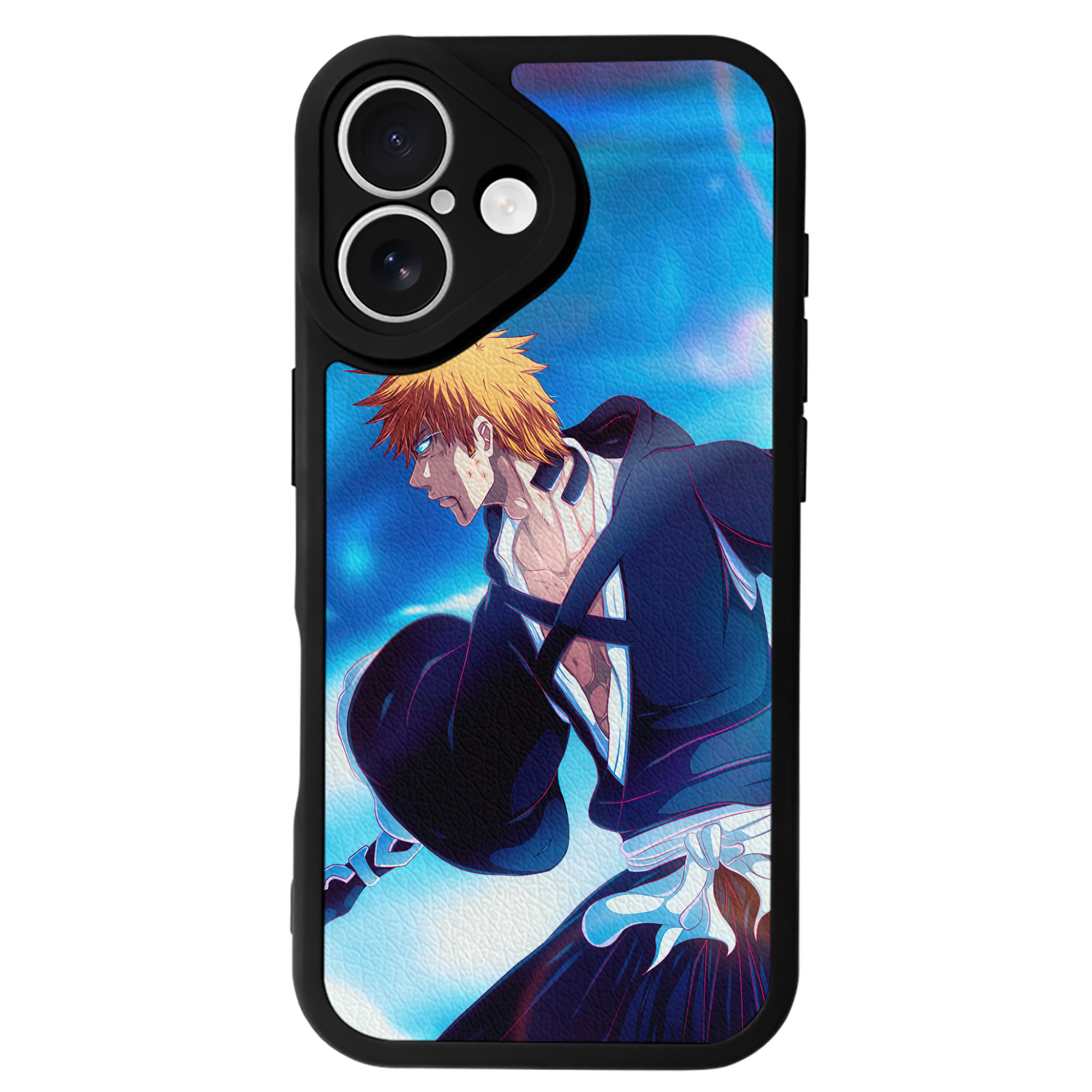 （画像用） ブリーチ BLEACH 【iPhone 16シリーズ対応】シリコンスマホケース（レザー調） 材質：シリコン